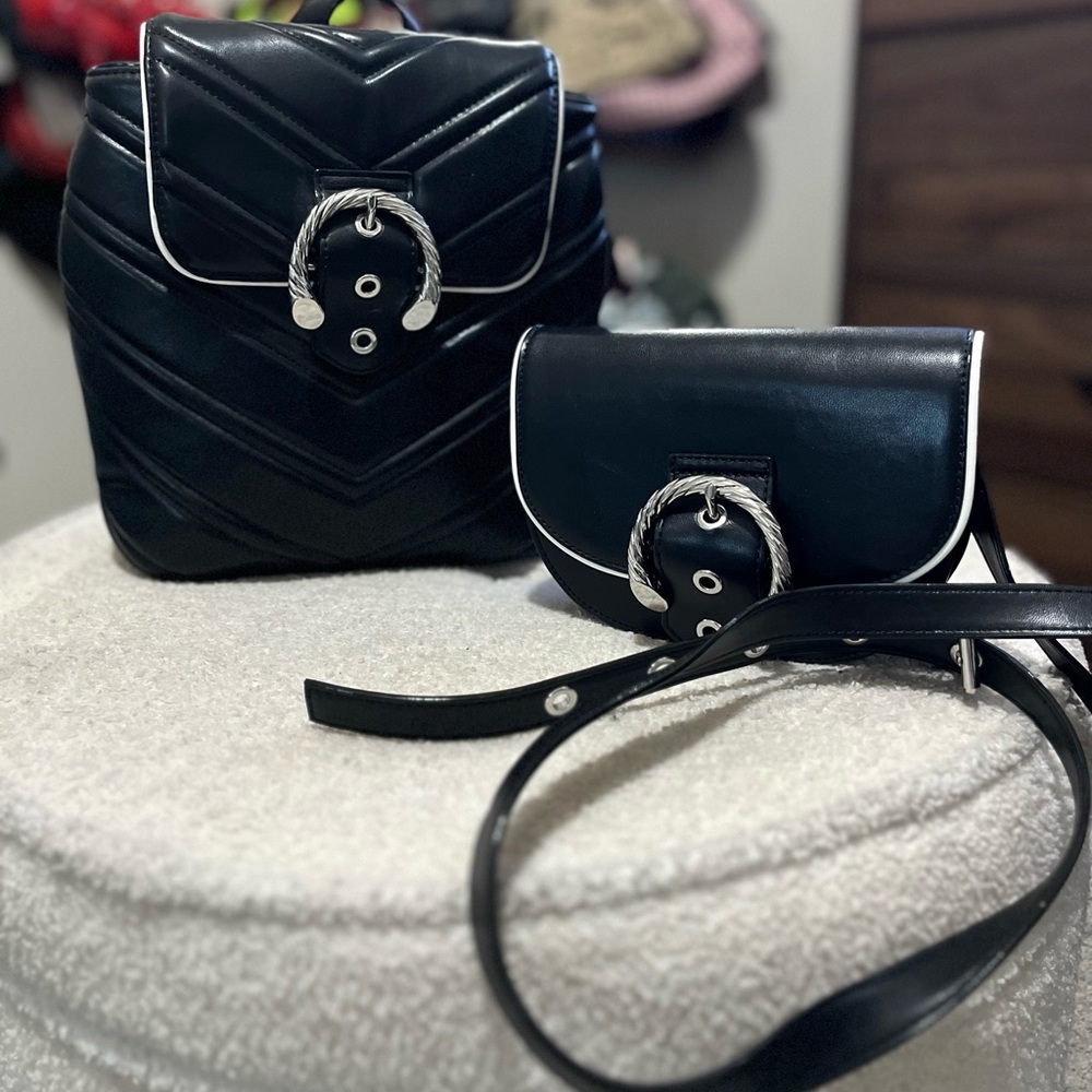 Circus cross body and back pack set